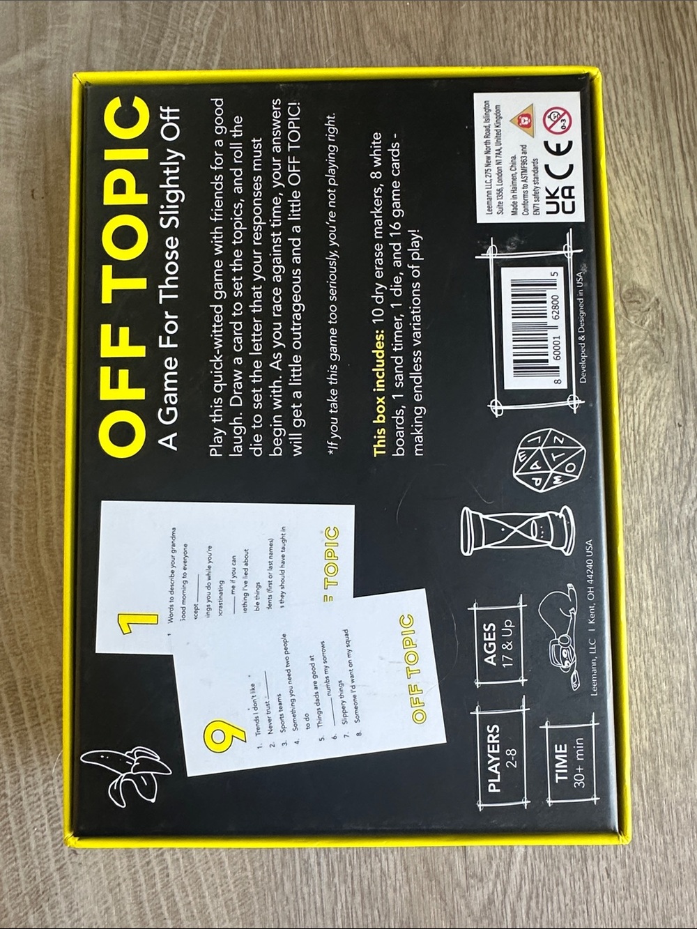 🎉 Off Topic Party Game Complete Excellent Condition Adult Game Night - Picture 5 of 5